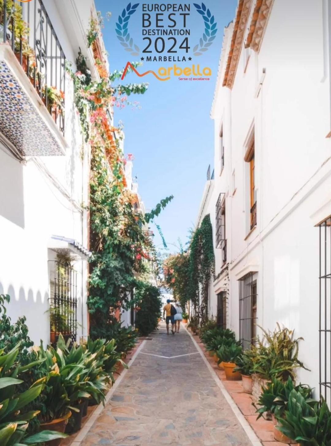 Amazing Front Sea View Studio. Marbella Centre Exterior foto