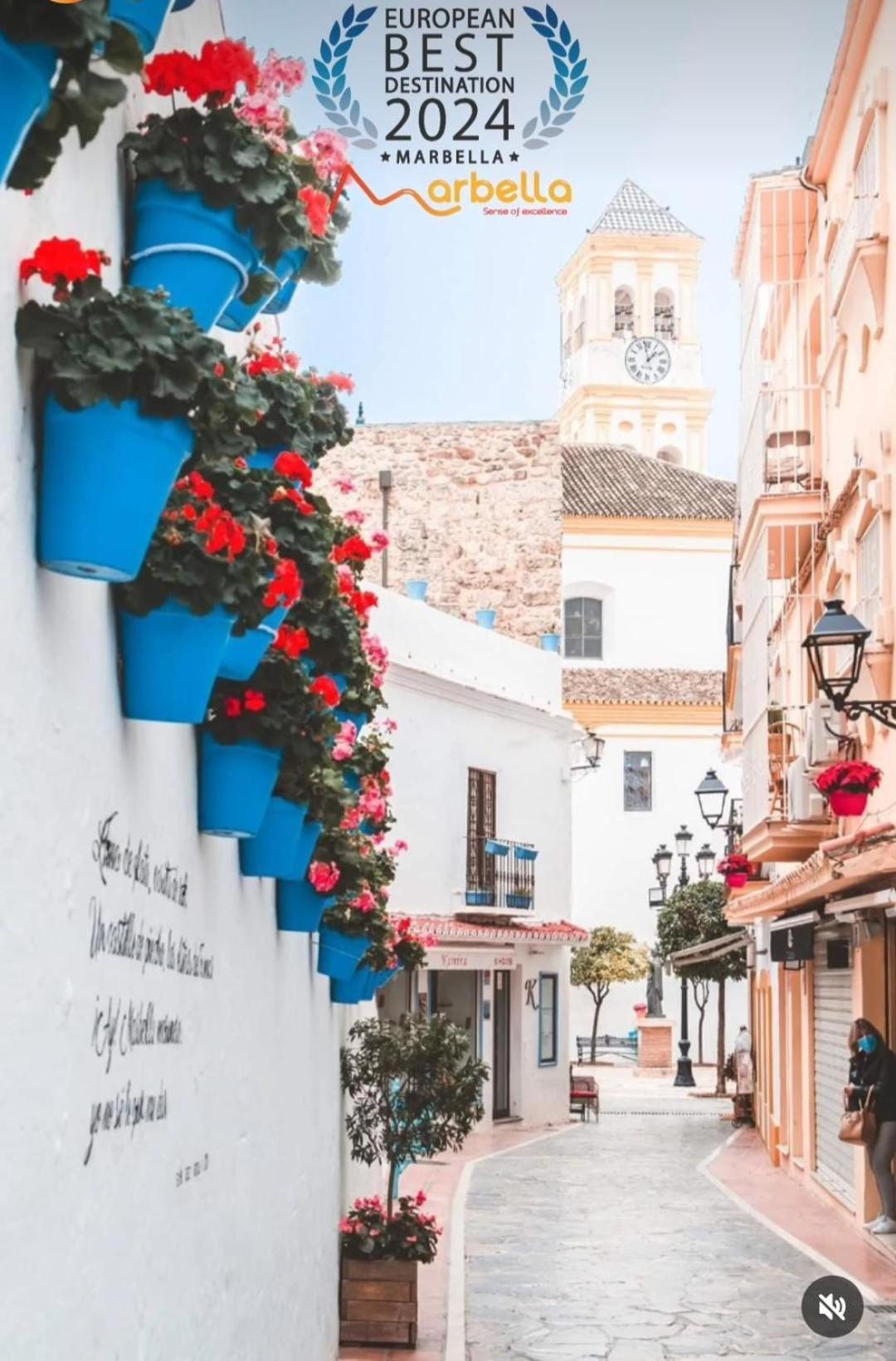 Amazing Front Sea View Studio. Marbella Centre Exterior foto